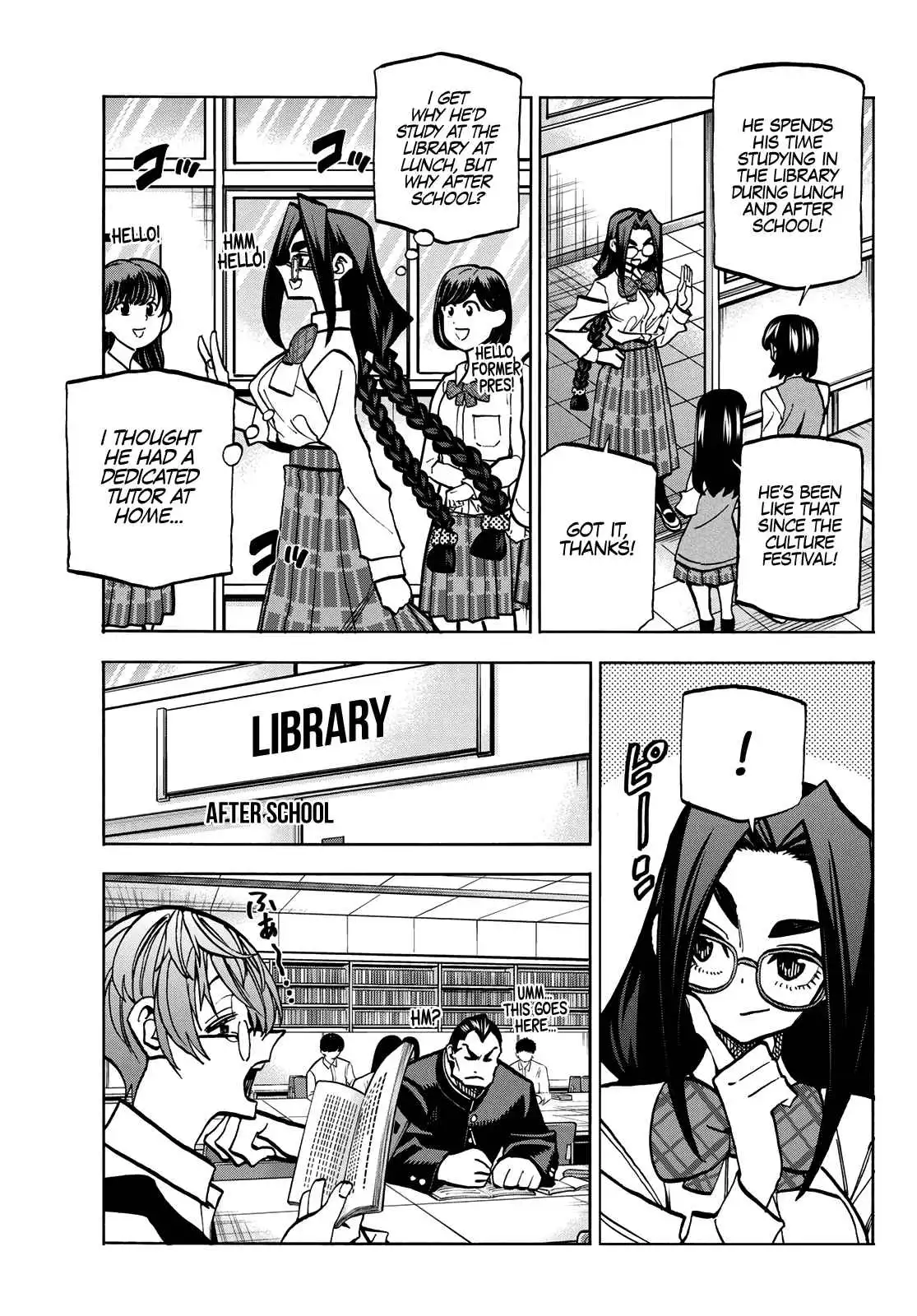 The Story Between a Dumb Prefect and a High School Girl with an Inappropriate Skirt Lengt Chapter 42 5